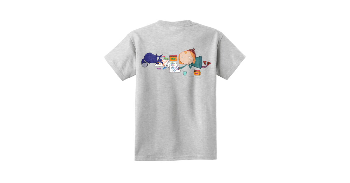 【CPGN STUDIO】25SS★ DTP Crayon Cat Short Sleeve Tee 2nd archive x 3ft genuine product